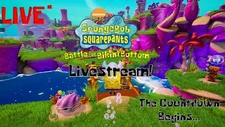 Spongebob Battle For Bikini Bottom GC Livestream! Rehydrated Coming Soon!