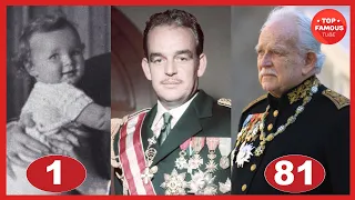 Prince Rainier III of Monaco ⭐ Transformation From 1 To 81 Years Old