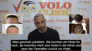 VOLOMED HAARTRANSPLANTATION PATIENTENMEINUNG #3