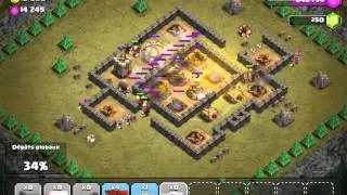 Clash Of Clans - Solo - Tour en obsidienne