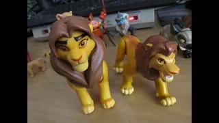 Disney's The Lion King Action Figures 1994 & 2019