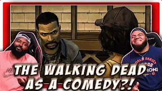 INTHECLUTCH REACTS TO: IF "THE WALKING DEAD" WAS A COMEDY! ( FUNNY VOICEOVER BY @ITSREAL85)