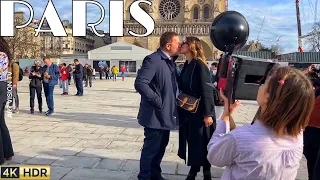 🇫🇷[PARIS 4K] WALK IN PARIS "ROMANTIC PARIS WALK" (4K60 FPS VERSION) 22/FEBRUARY/2024