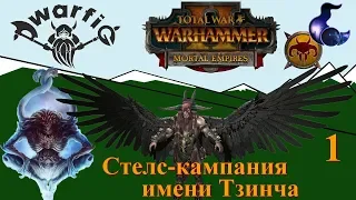 Total War WARHAMMER II. Стелс-кампания имени Тзинча. Малагор. Сложность - Легенда! Часть №1.