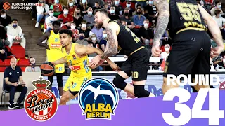 Bacon leads Monaco over ALBA! | Round 34, Highlights | Turkish Airlines EuroLeague