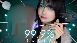 ASMR｜絶対寝ちゃう😴10種類の最高音質な耳かき👂(声あり&声なし)