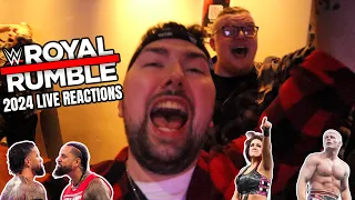 WWE ROYAL RUMBLE 2024 LIVE REACTIONS | Ollie Walker