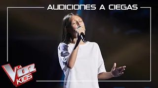 Sasha Matsiavina - Fallin | Blind auditions | The Voice Kids Antena 3 2022