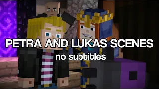 petra and lukas scenepack - no subtitles (minecraft story mode)