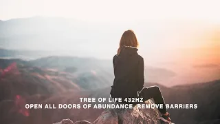 Tree of Life 432hz - Open all doors of abundance, remove barriers