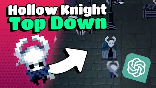 Eu refiz o Hollow Knight com ajuda do ChatGPT!