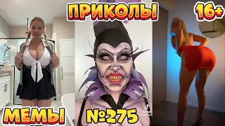 18 МИНУТ СМЕХА ДО СЛЁЗ | ЛУЧШИЕ ПРИКОЛЫ | ВЗРОСЛЫЙ ЮМОР l TikTok УГАР l #275