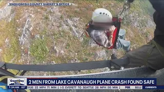 2 men from Lake Cavanaugh plane crash found safe | FOX 13 Seattle