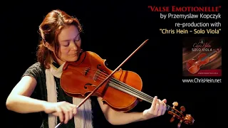 Chris Hein Solo Viola - Emotionelle (Reproduction)