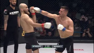 iFight HEROES 3: Mihai Iorga îl finalizează pe Florin Strugariu după o luptă incredibilă!