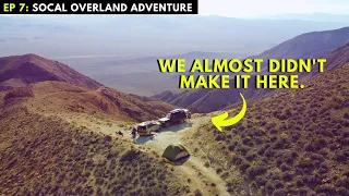 Dispersed Camping in Death Valley. This site was EPIC! | EP7: SoCal Overland Adventure