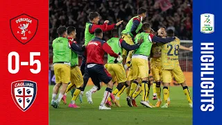 PERUGIA-CAGLIARI 0-5 | SERIE BKT, GLI HIGHLIGHTS