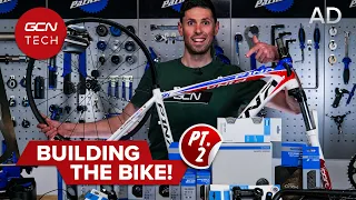 Building The Bike! | Old MTB To Super Gravel Bike Ep. 2