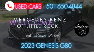 #4K  2023 #genesis  #G80 #carforsale #desirelovell #littlerock #cars