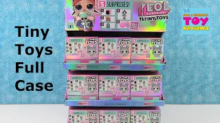 LOL Surprise Tiny Toys Full Case Opening Blind Bag Toy Review | PSToyReviews