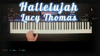 Hallelujah 2 - Lucy Thomas, Cover, eingespielt mit titelbezogenem Style auf Yamaha Genos 2