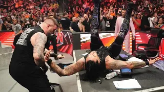 KO, Zayn, Riddle, LWO, Judgment Day and The Bloodline engaged in a chaotic melee! WWE Raw 4/17/23