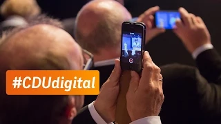 #CDUDigital: Rede von Angela Merkel