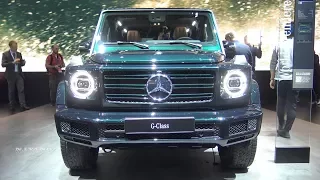 2019 Mercedes Benz G-Class - Exterior And Interior Walkaround - 2018 Detroit Auto Show