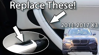 How To Replace Sticky BMW X3 Interior Door Handles!
