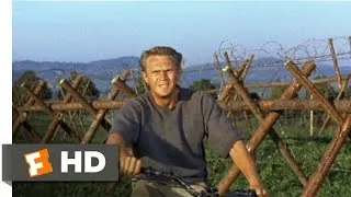 The Great Escape (10/11) Movie CLIP - Motorcycle Escape (1963) HD