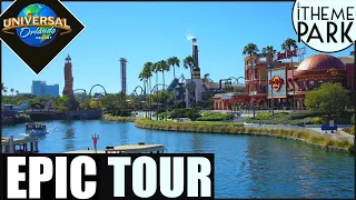 Universal Orlando Resort 4K Tour Universal Studios Islands of Adventure Volcano Bay & CityWalk