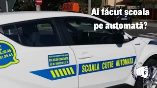 Poți conduce MANUALĂ dacă ai făcut școala pe AUTOMATA?