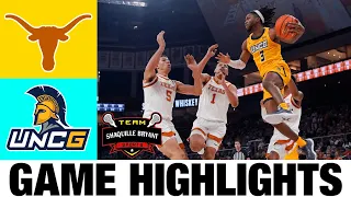 #21 Texas vs UNC Greensboro Highlights | NCAA Men's Basketball | 2023 College Basketball