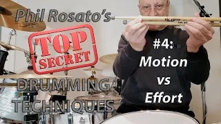 Top Secret Drumming Techniques: Motion vs Effort