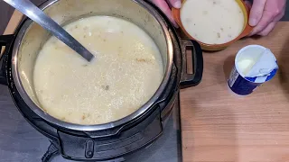 Kartoflanka - Polish potato soup Instant Pot pressure cooker recipe