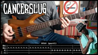 CANCERSLUG - Dick solid (BASS TABS) [lyrics + PDF]