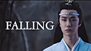 (陈情令) | lan wangji ✗ wei wuxian {falling}