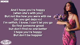 Olivia Rodrigo - deja vu & happier [Mashup] (Lyrics)