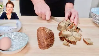 Nimm Altes Brot & 1 Ei ⎮ Das könnte ich jeden Tag essen ⎮  Kirsty Coco kocht