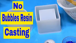 Bubble Free RESIN Casting - Without A Pressure Pot