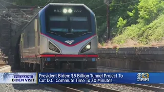 President Biden: $6 Billion tunnel project to Cut D.C. commute time to 30 minutes