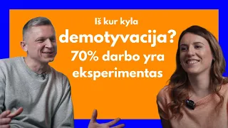 #NeRutina su Pijus Makarevičius - 70% darbo yra eksperimentas