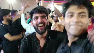 Hostellers dancing afterparty to dj at HansrajCollege HOSTEL Farewell, May 2024, Hansraj College, DU