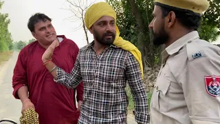 Police Naka : ਜਵਾਬ ਮੇਰੇ ਕਾਗਜ ਪੂਰੇ ਆ Bhaanasidhu Bhanabhagudha New Punjabi Comedy Short Movie