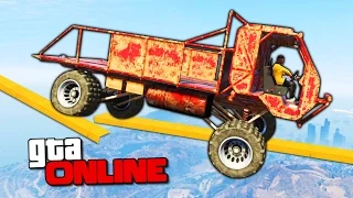 ПОПРОБУЙ ЭТО ПРОЙТИ! МОЩНЫЙ СКИЛЛ ТЕСТ НА ГРУЗОВИКЕ ИЗ ФОРСАЖА В GTA 5 ONLINE ( ГТА 5 ГОНКИ )