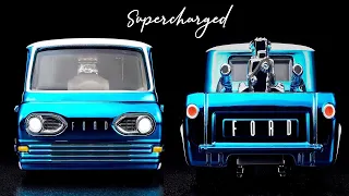 1963 Ford Econoline pickup Hi-Po Hauler Hot wheels RLC #shorts #youtubeshorts