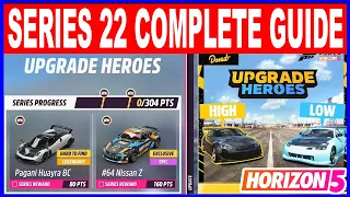 Forza Horizon 5 Series 22 Festival Playlist Upgrade Heroes and All Series 22 New Cars