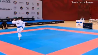 Chatanyara Kushanku By Grace Lau (HKG) || Karate1 BAKU 2022