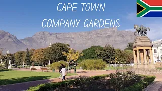 COMPANY GARDENS , CAPE TOWN, SOUTH AFRICA - Views of Table Mountain & Wild Animals