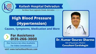 Hypertension & its Management | Kailash Hospital Dehradun